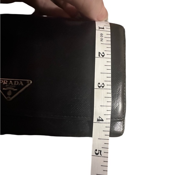 Prada XL Clutch Wallet Black Bag - Picture 10 of 11